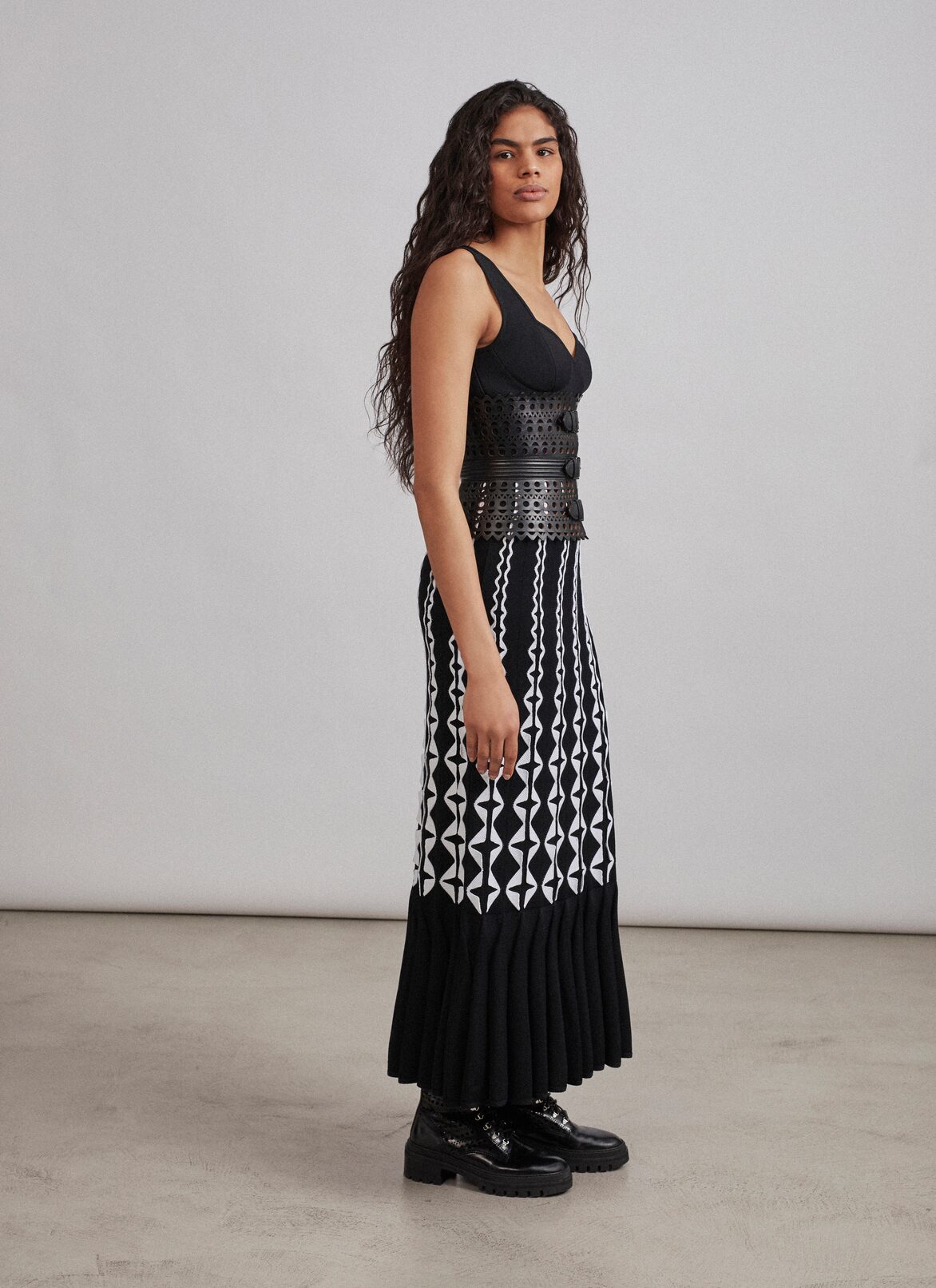 Dresses ALAÏA BLACK/WHITE DRESSES